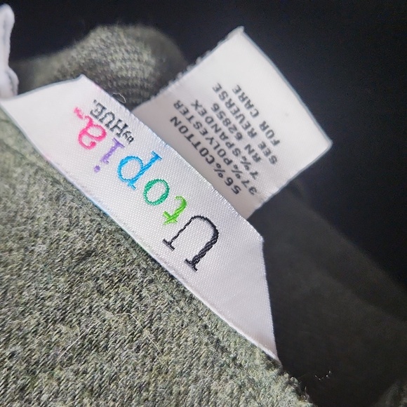 Utopia by Hue Olive Green High-Waisted Leggings - Picture 7 of 8